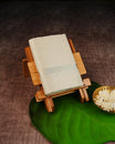 Cream Coloured Cotton Double Dhoti Finished with Elephant Prints & Silver  Kara