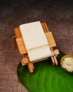 Cream Coloured Cotton Double Dhoti Finished with Premium Gold Kara