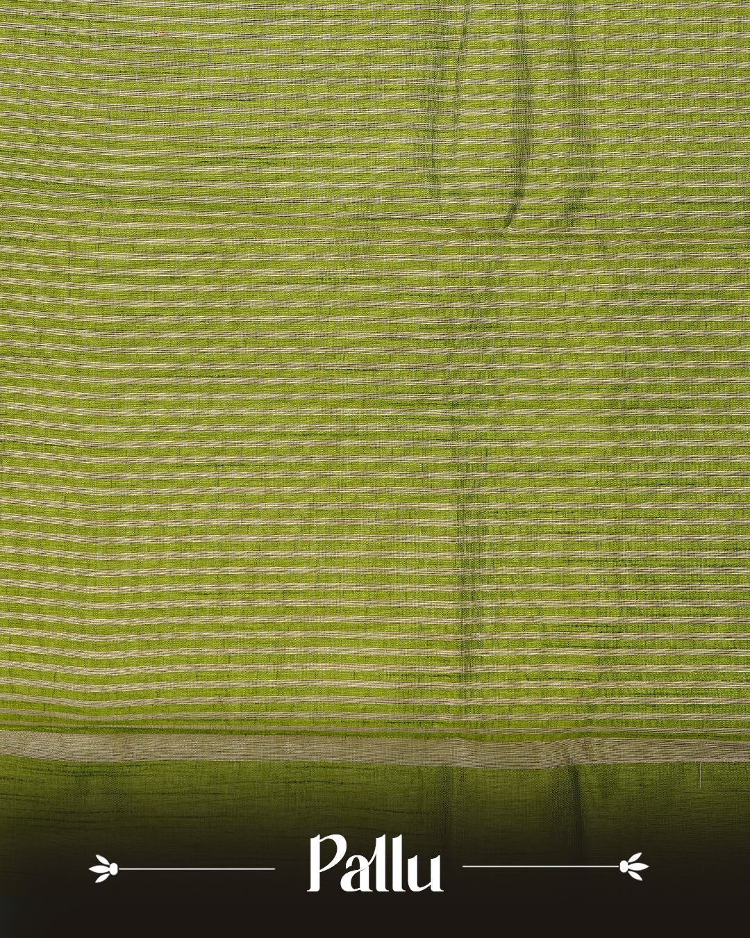 Light gold colour Semi Tussar silk saree featuring an elegant plain body, accentuated by a contrast Light green border adorned with intricate gold zari work, paired with a matching blouse piece.