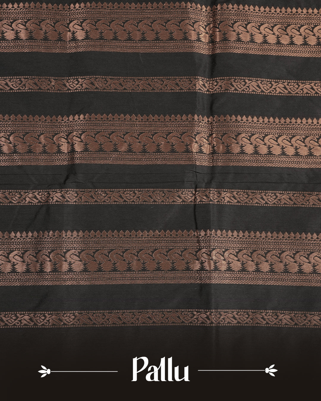 Pink Colour Kalyani cotton saree featuring elegant antique zari peacock butta motifs on the body, complemented by a Black contrast pallu with a rich antique zari border, paired with a matching blouse piece