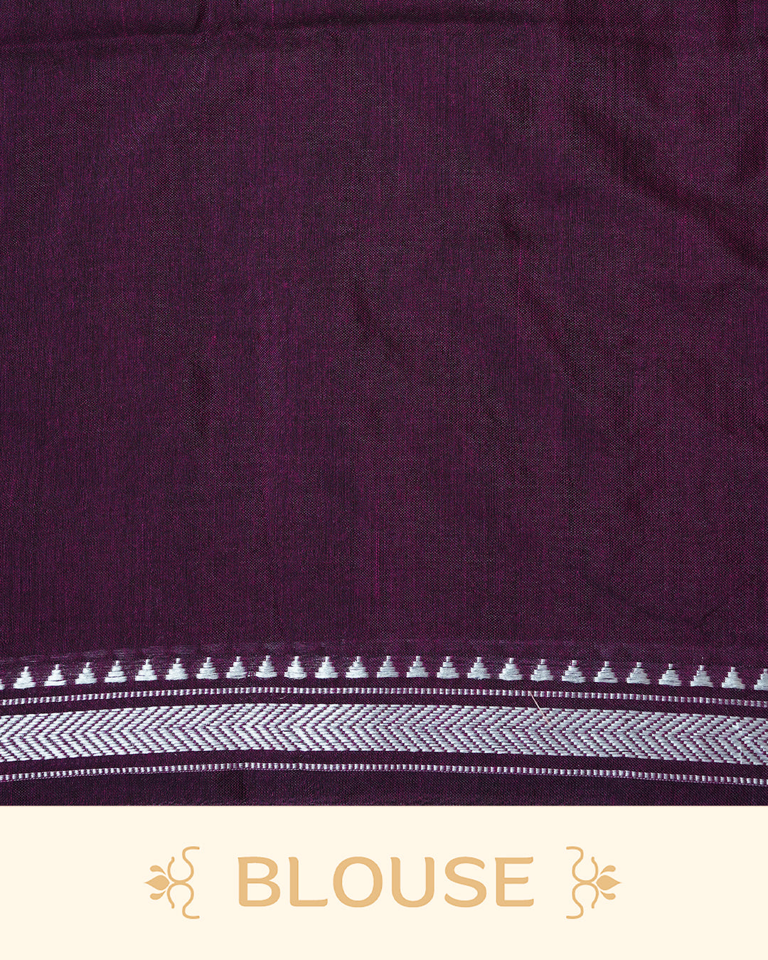 Purple & gray colour mul cotton saree