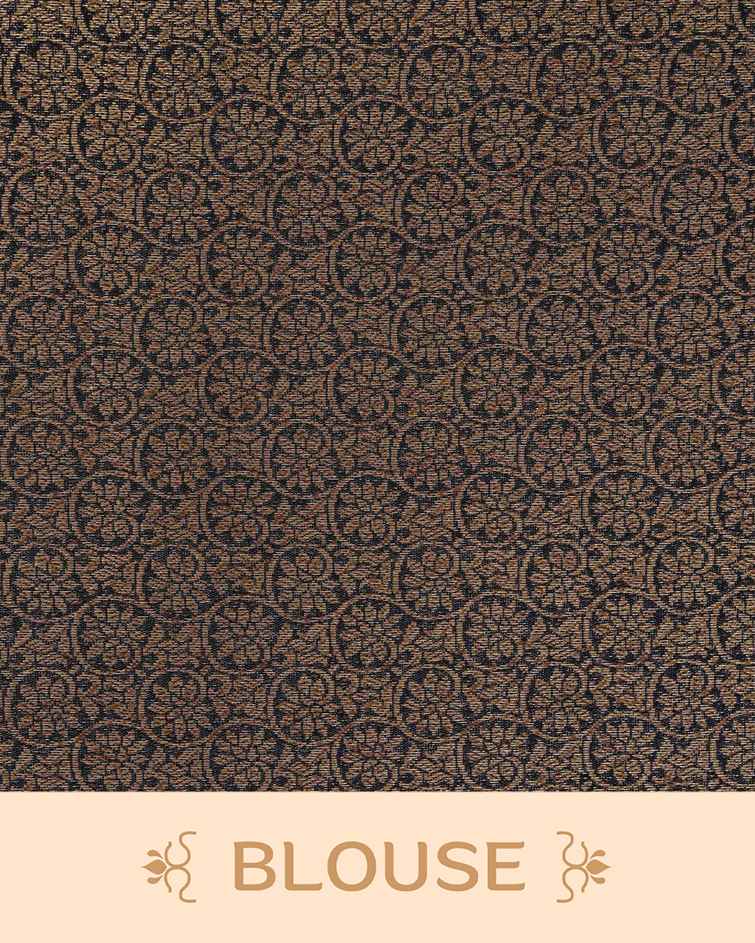 Maroon colour semi linen saree thread motifs on body, contrast dark colour gold zari border, rich pallu comes with matching blouse piece