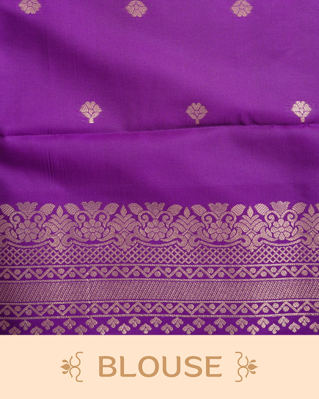 Lavender colour soft silk saree