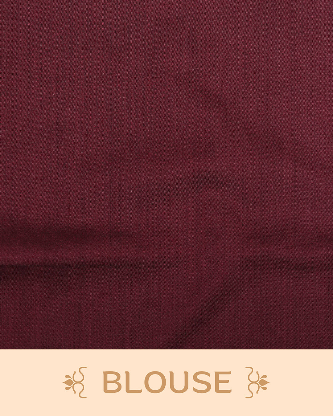 Greyish lavender colour soft silk saree featuring antique zari motifs on body with contrast dark maroon colour pallu & paired with matching blouse piece.