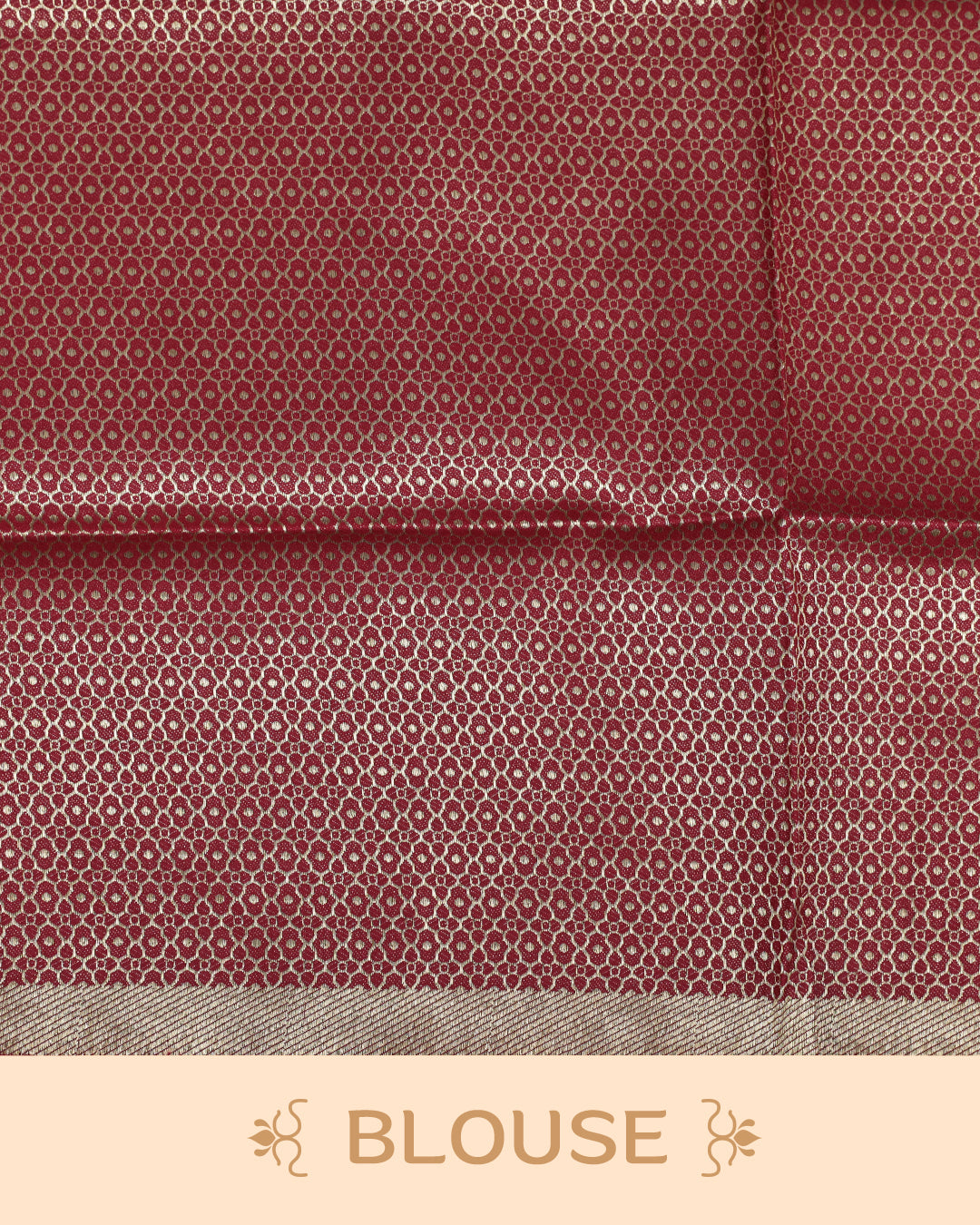 Olive  Colour Pashmina Saree featuring a Patterned body, complemented by Contrast Magenta colour with Floral pattern & gold zari on border and Pallu, comes with matching blouse piece.