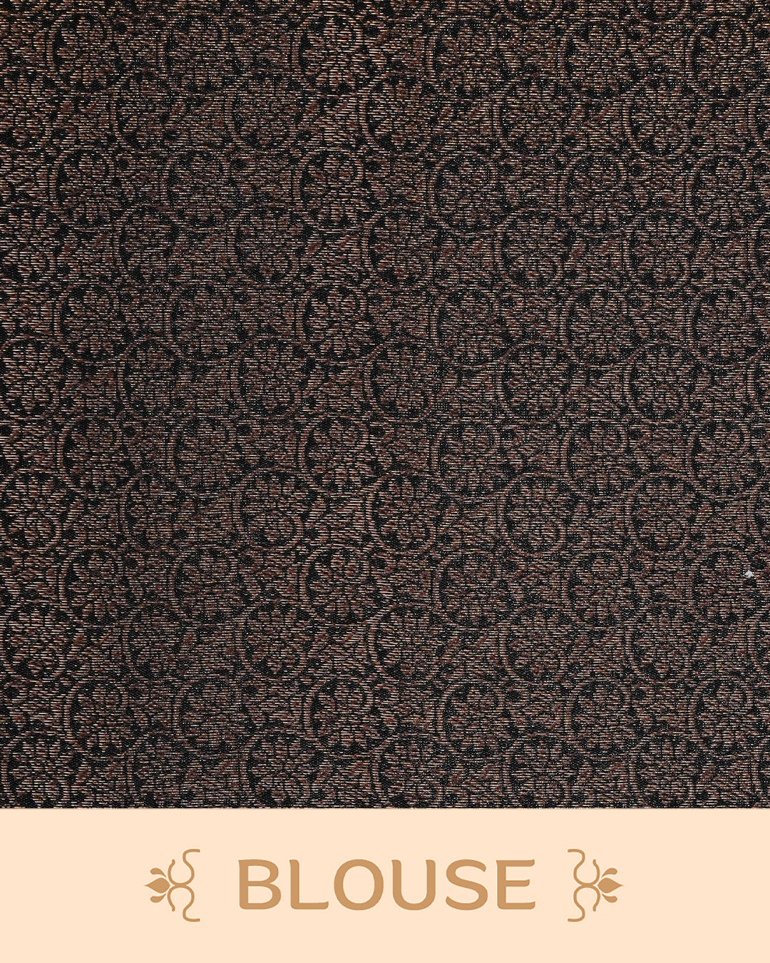 Maroon colour semi linen saree thread motifs on body, contrast dark colour gold zari border, rich pallu comes with matching blouse piece