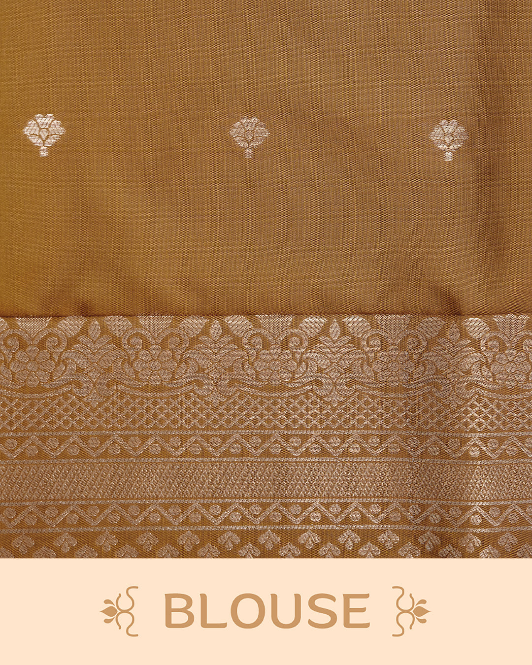 Dark brown colour soft silk saree