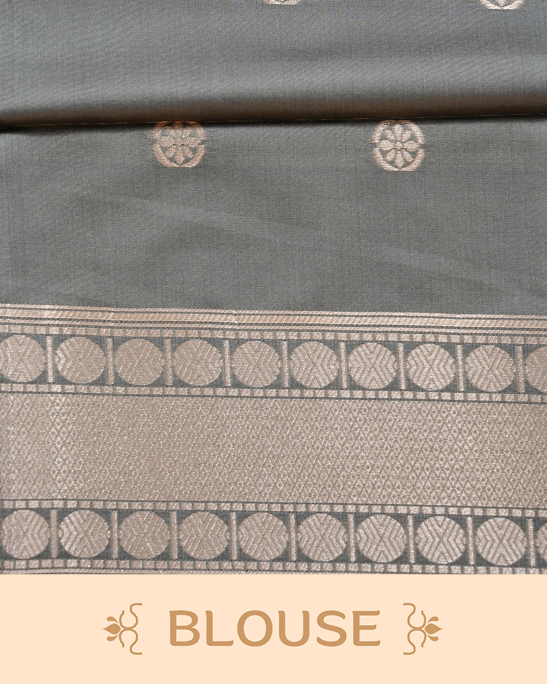 Cream colour soft silk saree