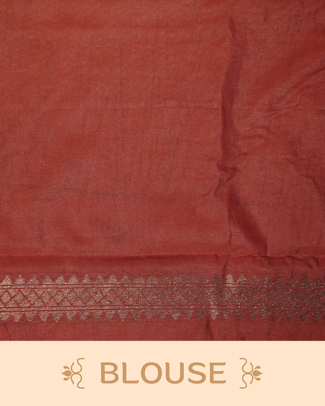 Grape Colour Semi georgette Saree having zari check with buttas pattern on body, contrast rust orange colour floral designed border, Rich Pallu comes with Matching Blouse piece.