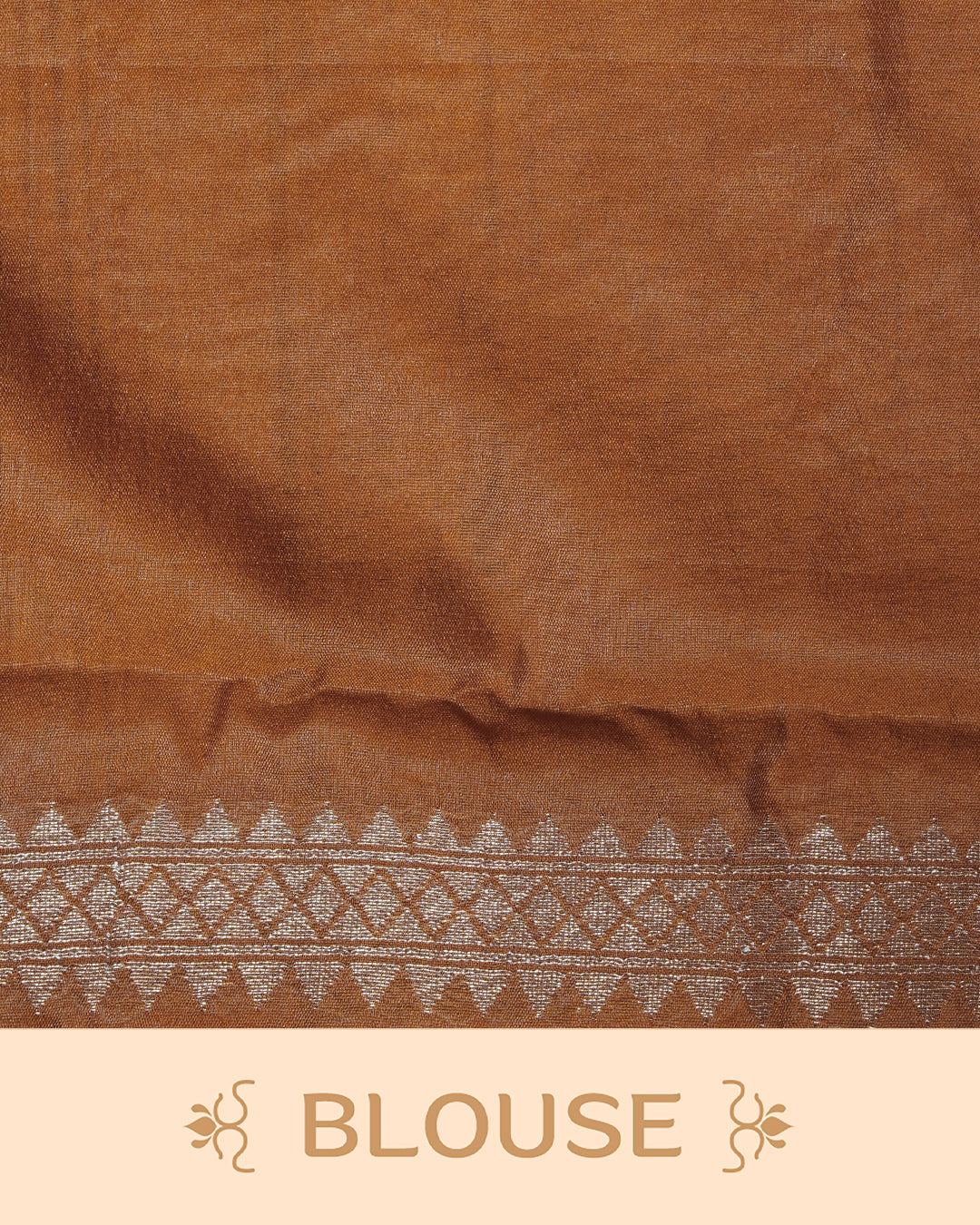 Dark brown Colour Semi georgette Saree having zari check with buttas pattern on body, contrast dark mustard colour floral designed border, Rich Pallu comes with Matching Blouse piece.