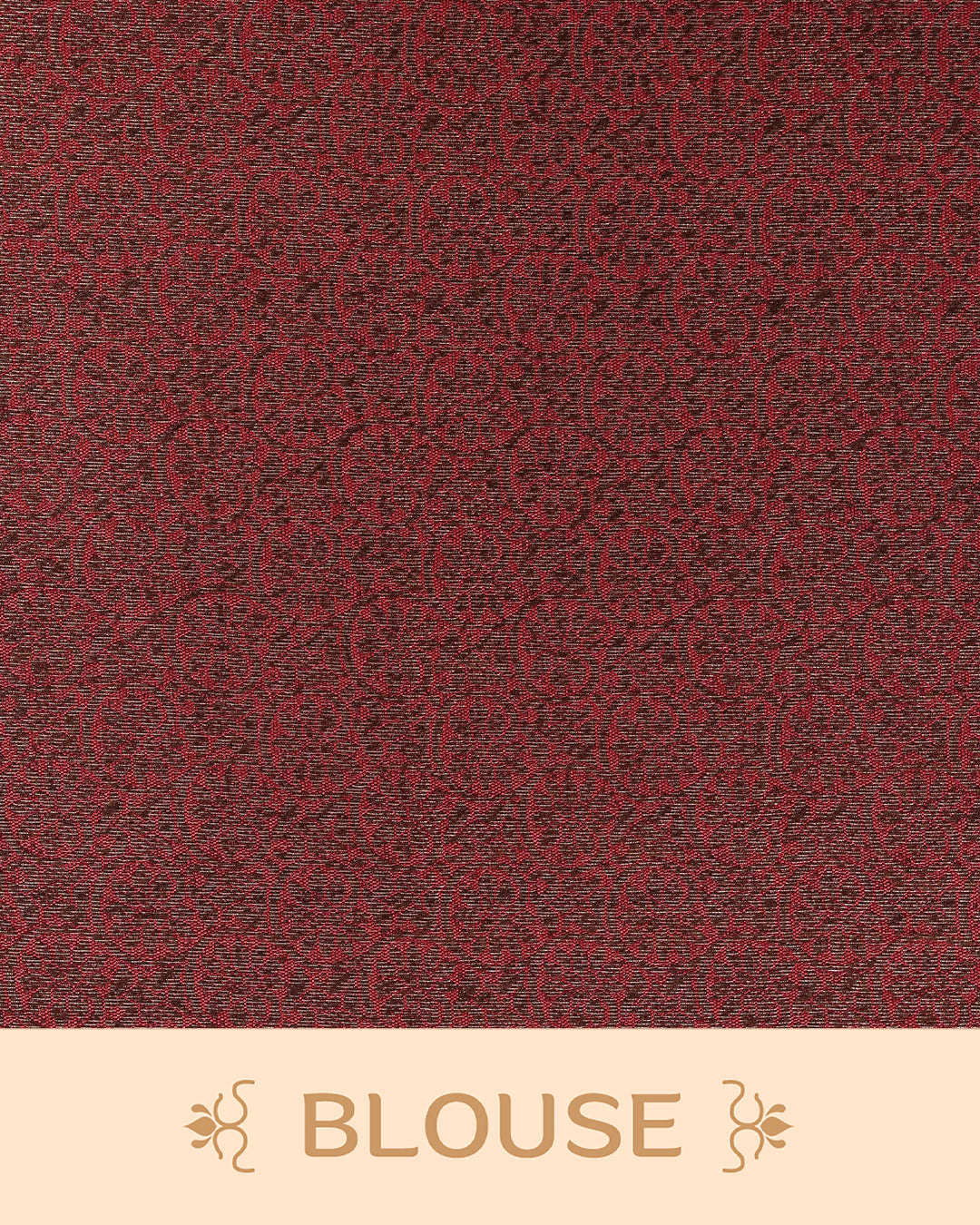 Navy blue colour semi linen saree thread motifs on body, contrast red colour gold zari border, rich pallu comes with matching blouse piece