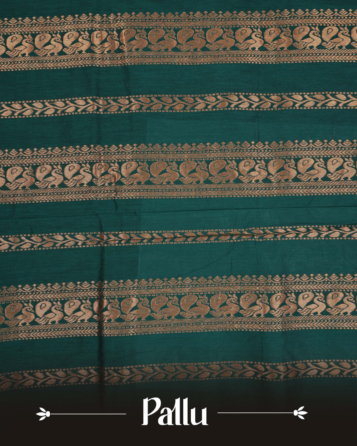 Rust orange colour Kalyani Cotton Saree