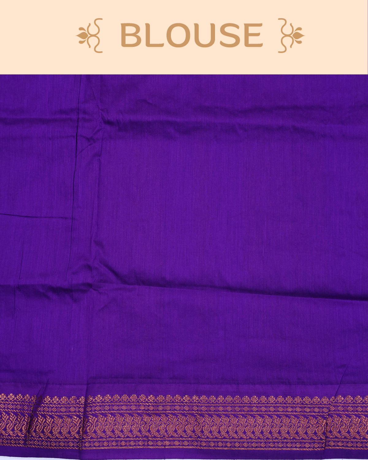Peacock blue colour Kalyani Cotton Saree