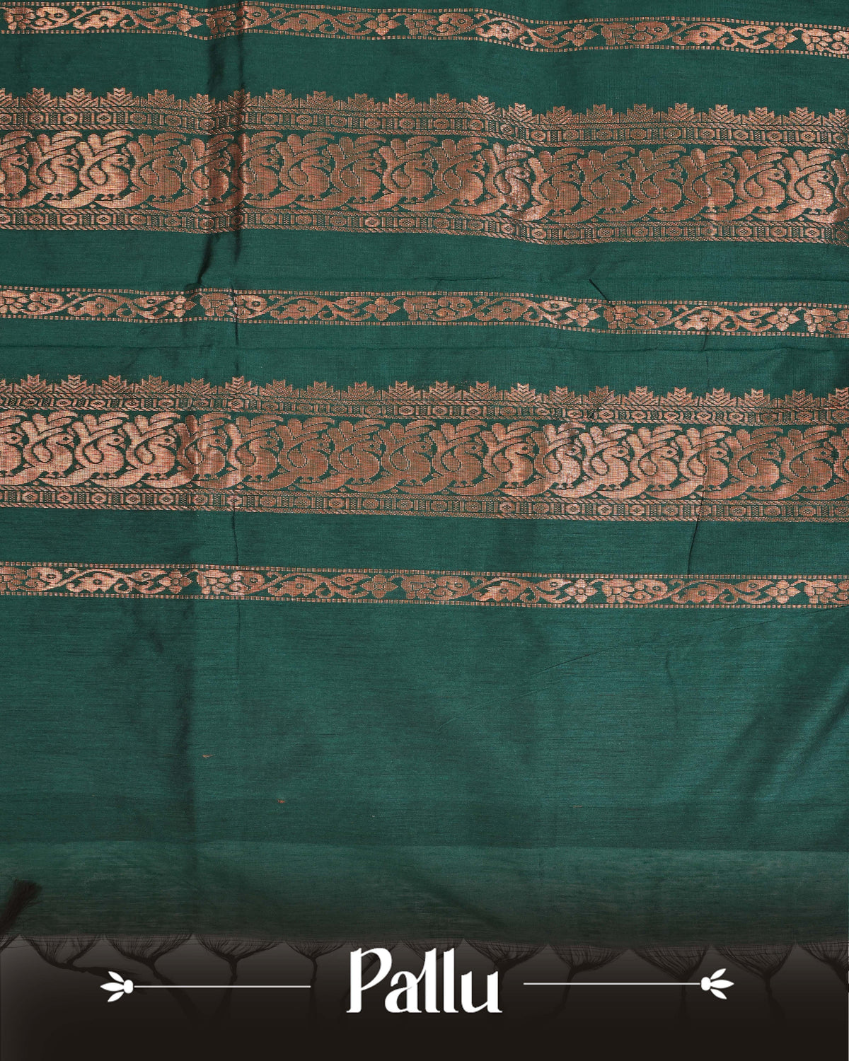 Crimson red colour Kalyani Cotton Saree
