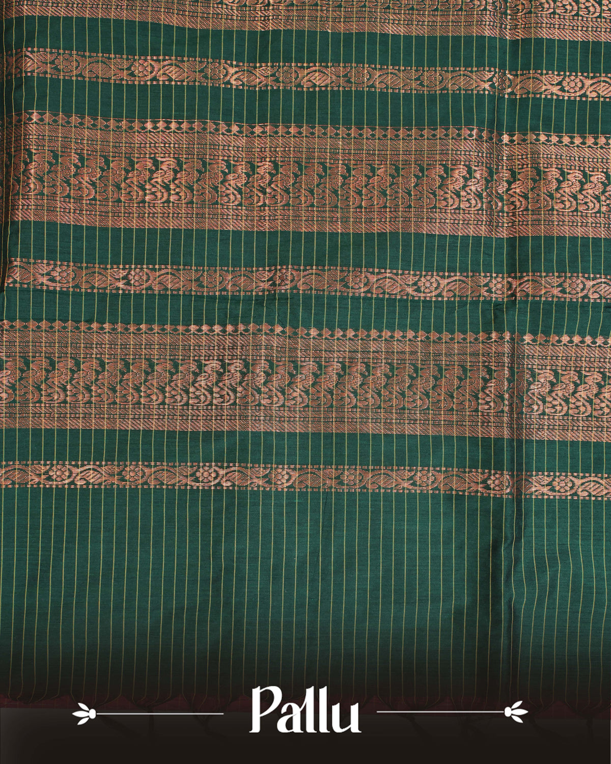 Pinkish peach colour Kalyani Cotton Saree