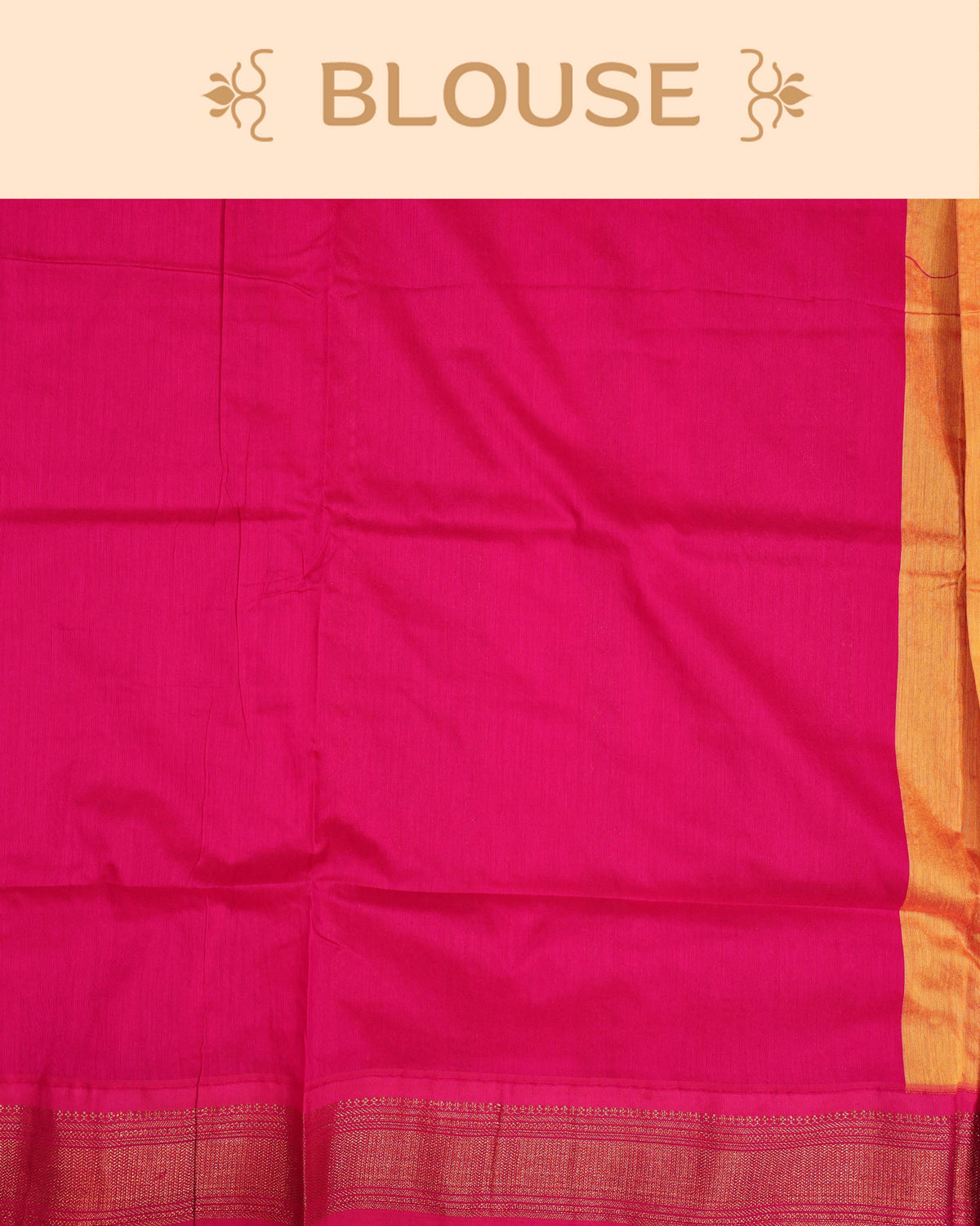 Mustard yellow colour Kalyani Cotton Saree
