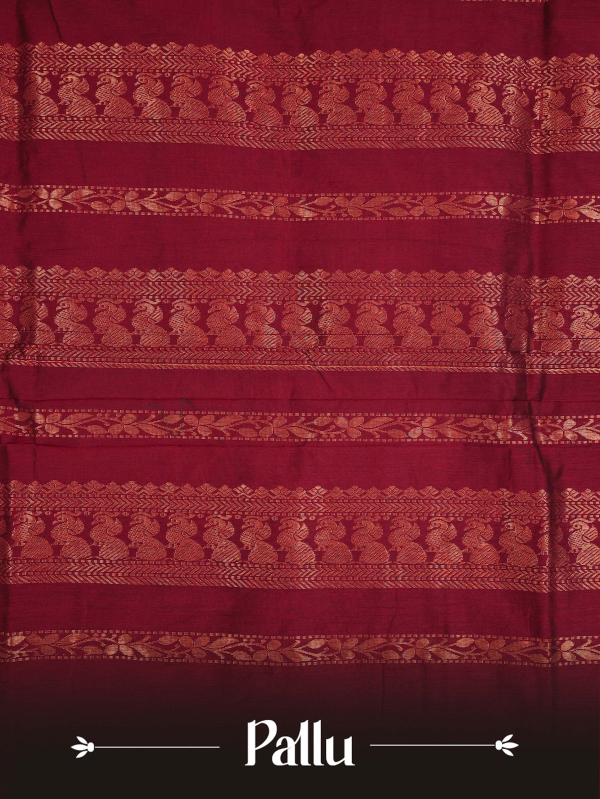 Slate grey colour Kalyani Cotton Saree