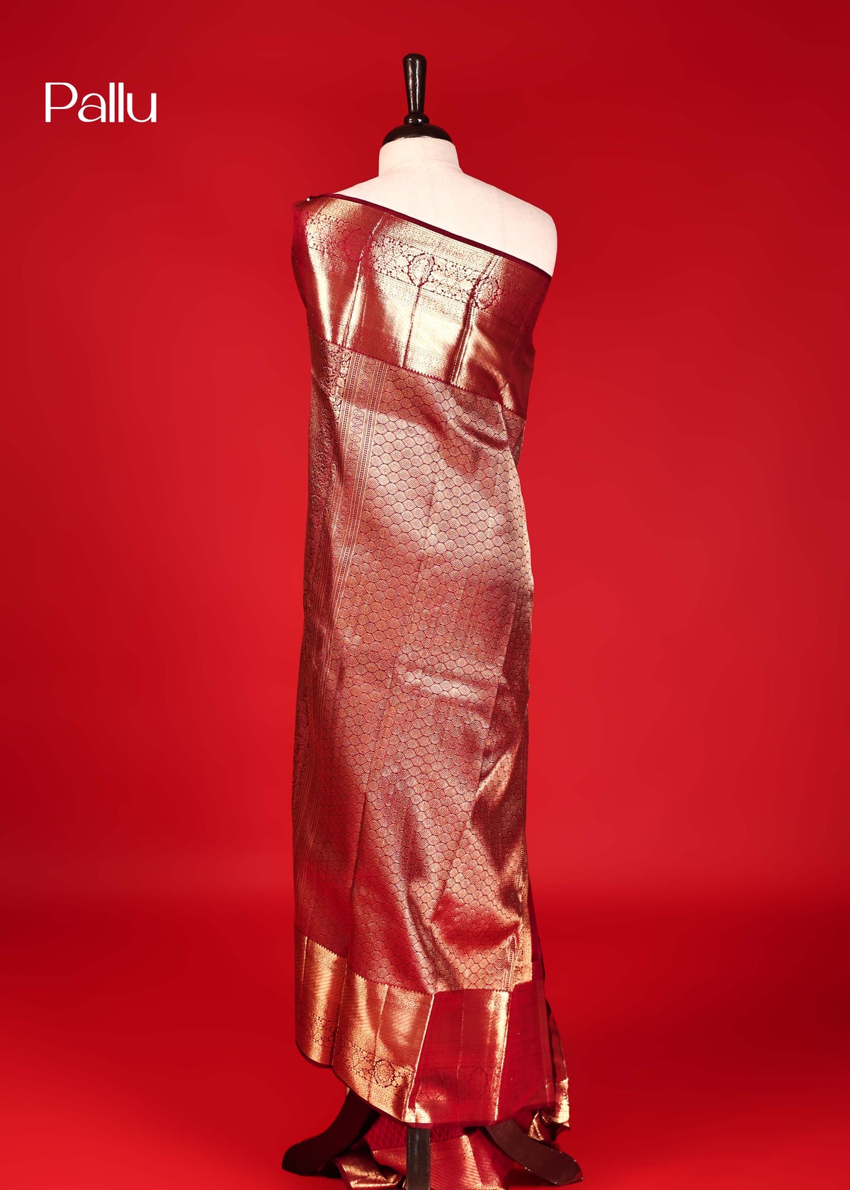 Chocolate Colour Samudrika Silk saree.
