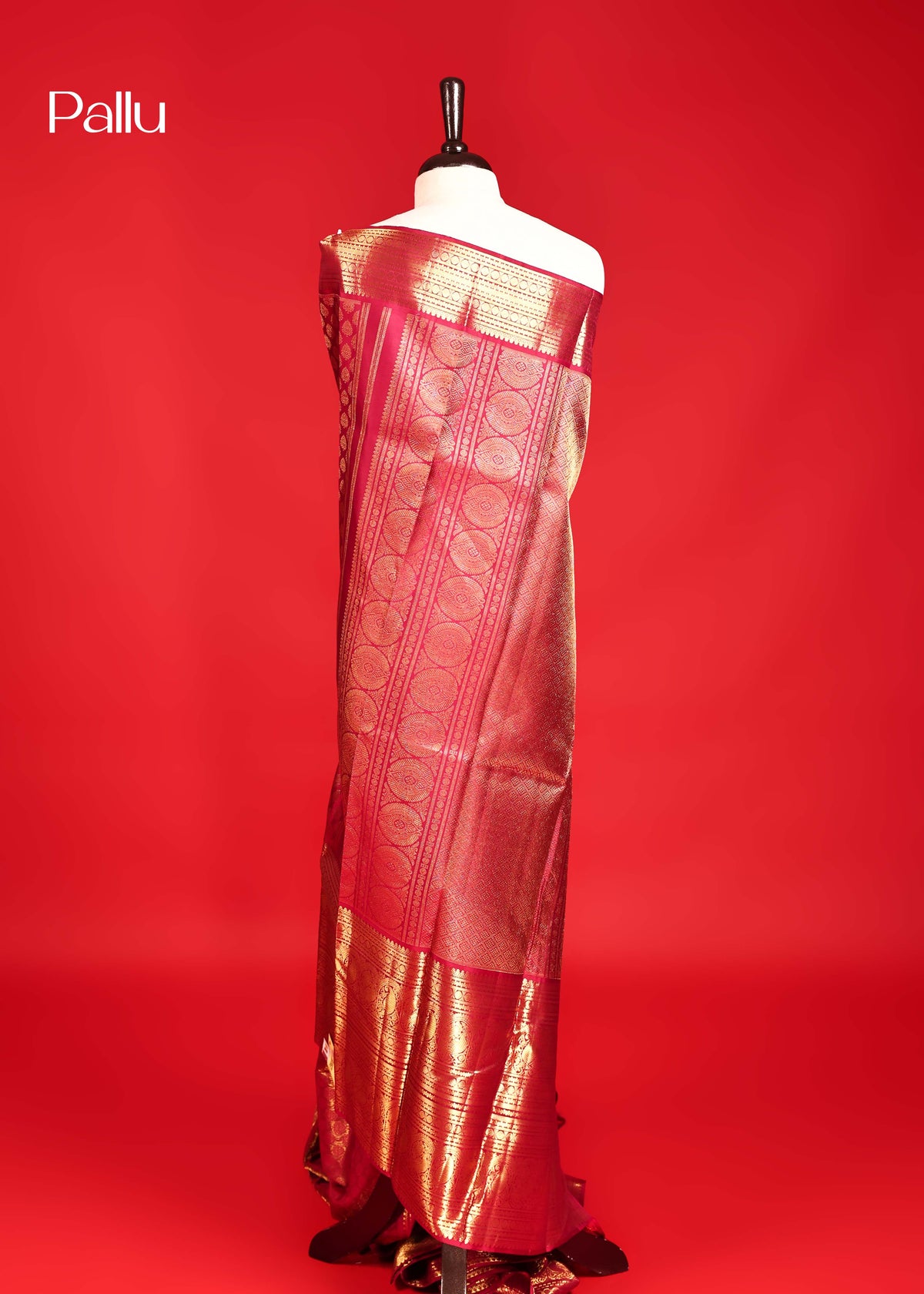 Maroon Colour Samudrika Silk saree.