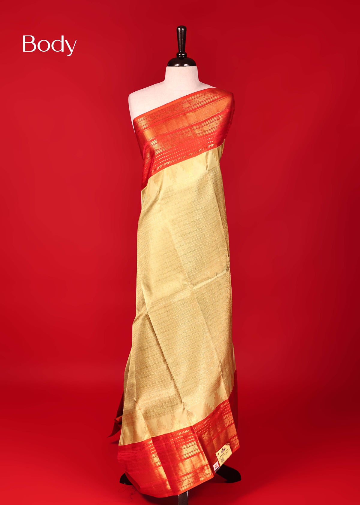 Pastel Green Colour Samudrika Silk saree.
