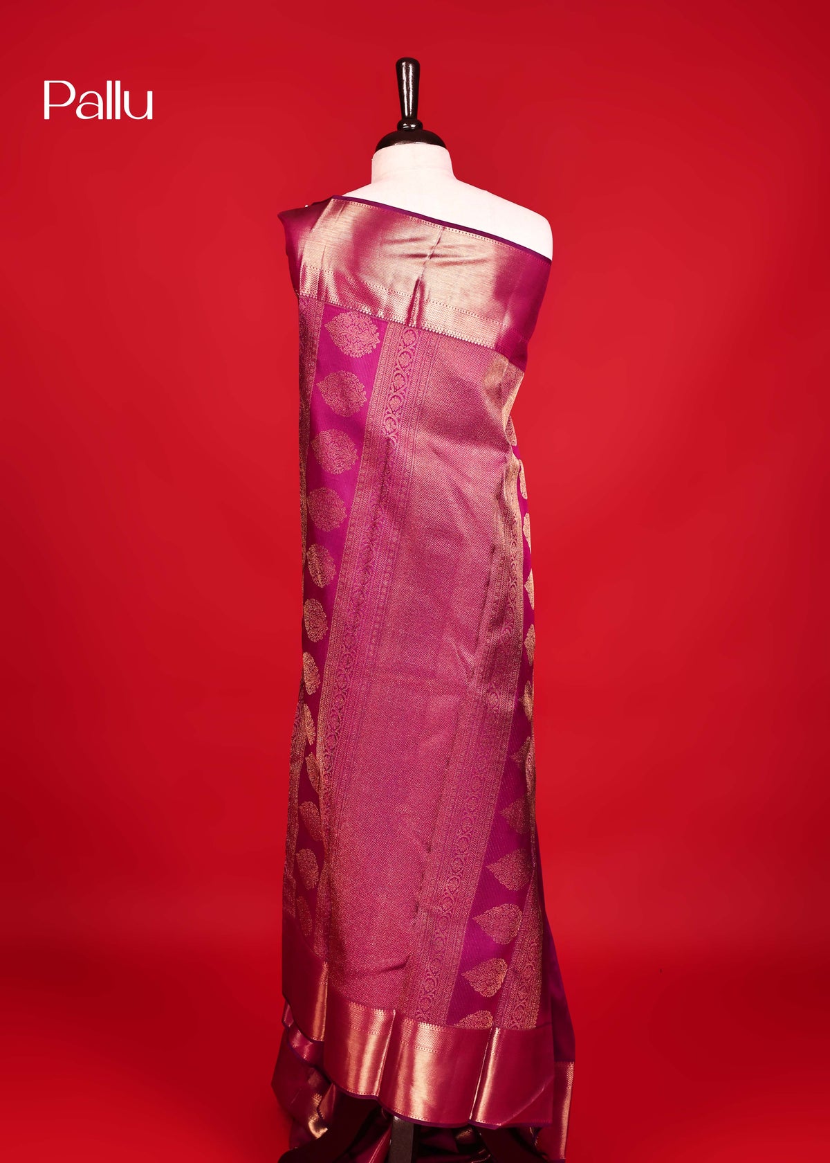 Purple Colour Samudrika Silk saree.